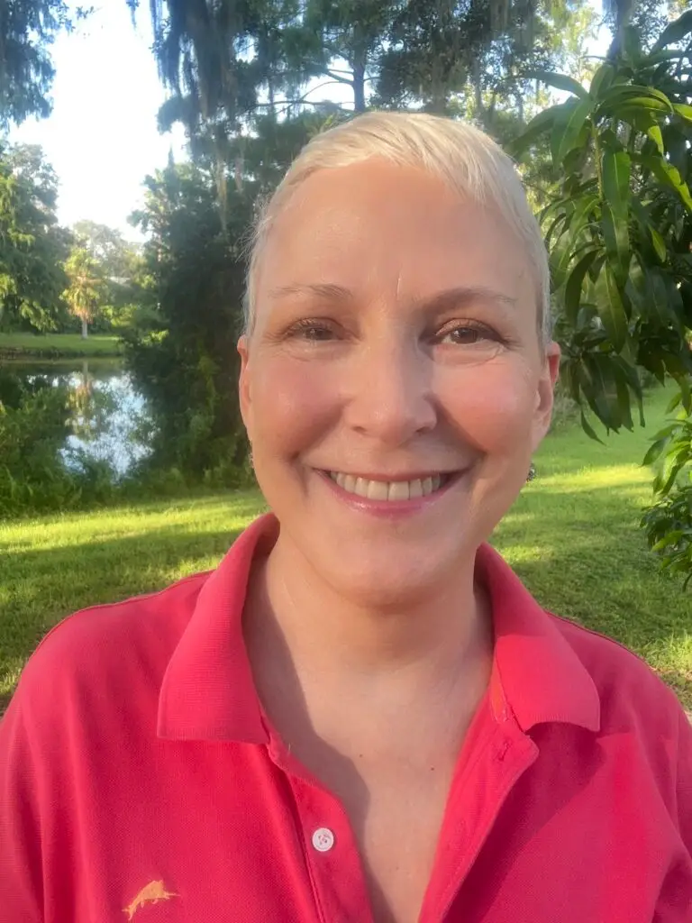 April Halstead, Founder of Her Good Back.