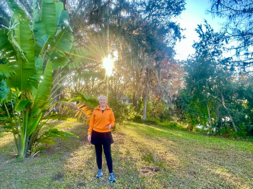 April of Her Good Back, woman over 50 easing back and neck pain.